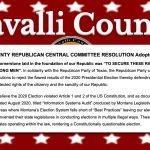 Ravalli Republicans Vote To Reject 2020 Election Results