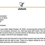Election Software CEO Responds to Montana Secretary of State Inquiry