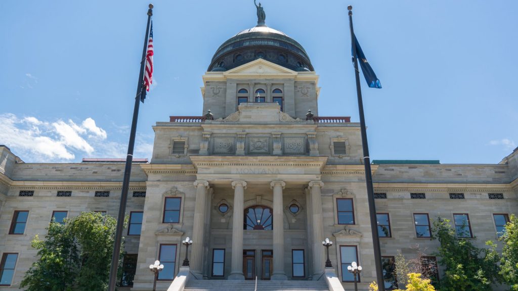 Montana State Capitol Building. Helena, Montana.