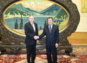 Senator Steve Daines meets with Chinese Vice Premier