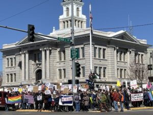 Missoula County Courthouse 50501 Protest