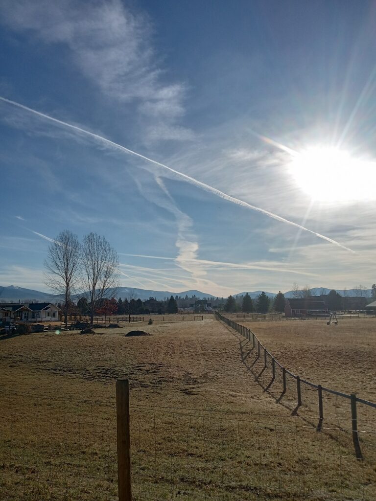 Chemtrails over Missoula, Montana