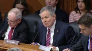 Senator Daines talks Bull Mountain Mines during ENR hearing