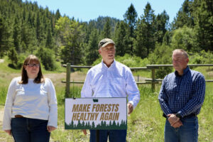 Forest Health Advocacy Press Event