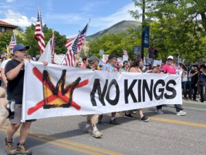 "No Kings" Missoula March