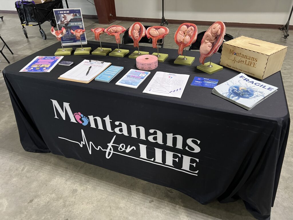 Montanans for Life tabling