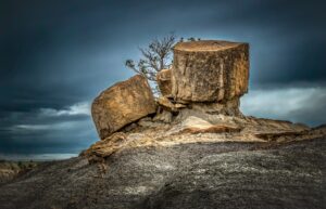 Makoshika State Park Rock Formation