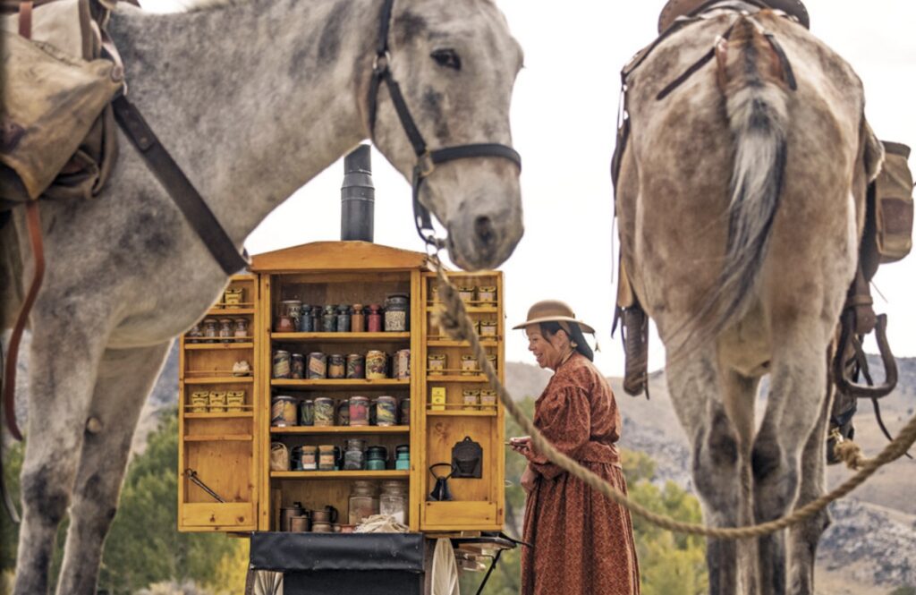Bannack Days Chuck Wagon Kitchen Demonstration