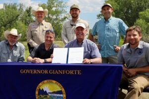 Outdoor Bill Signing with Governor Gianforte