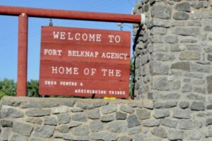 Fort Belknap Agency Welcome Sign