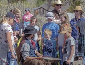 Bannack Days Gold Panning Demonstration