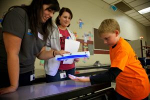 Hand Hygiene Education with UV Light Demonstration