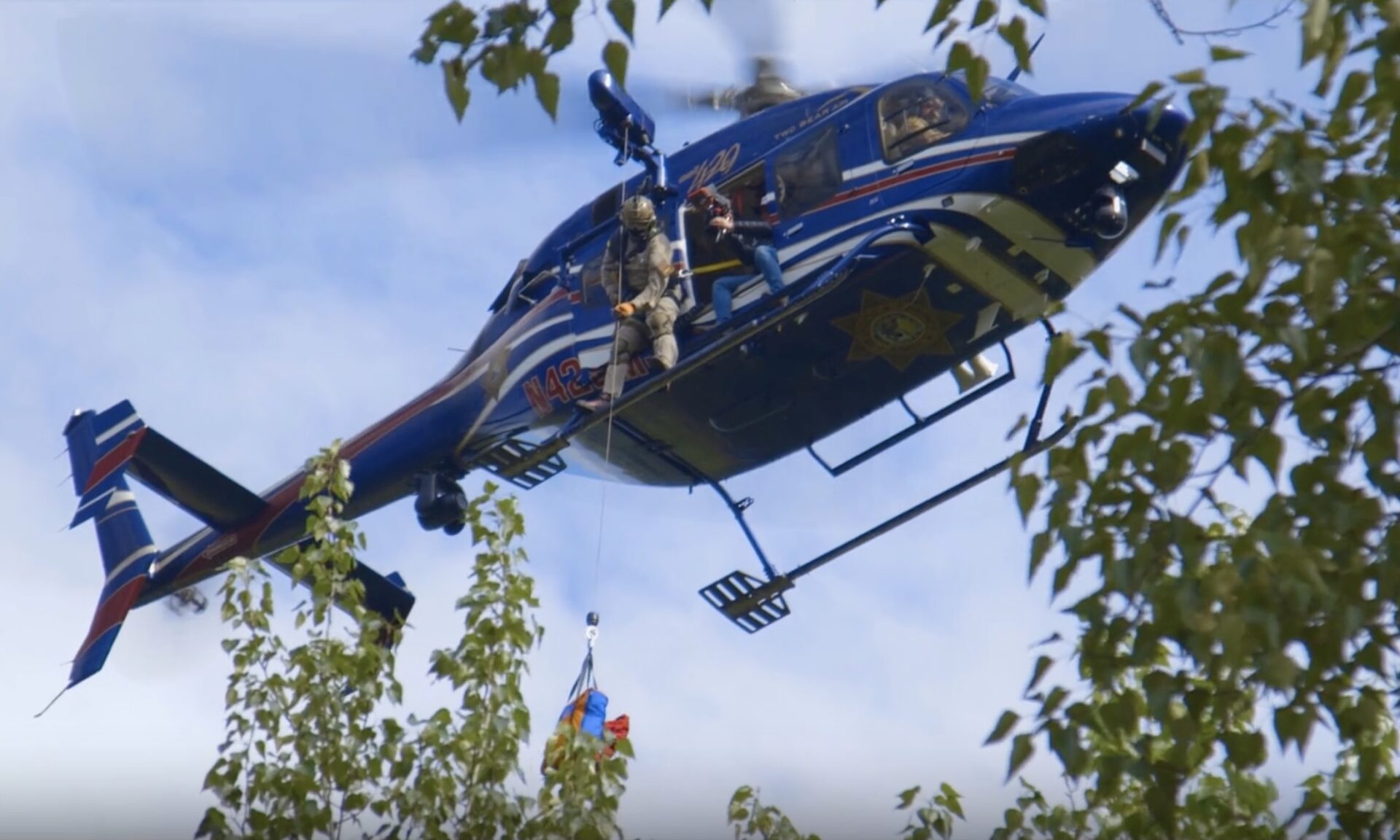 Helicopter Rescue in Action