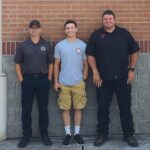 Missoula Firefighters at Future Safe Haven Baby Box Site