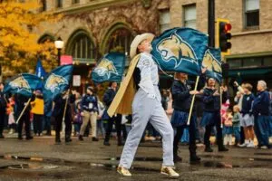 Marching Band Spirit Parade