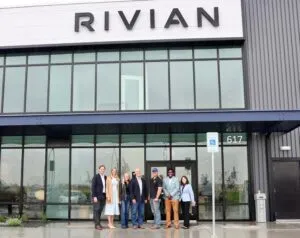 Governor Gianforte at Rivian Belgrade Ribbon Cutting