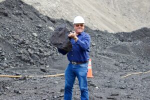 Rep. Troy Downing at Coal Mining Site