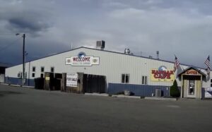 Ravalli County Airport Hangar Café Exterior