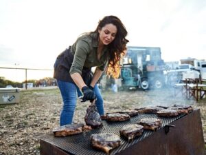 Jess Pryles Live Fire Cooking
