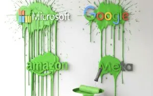 Big Tech Companies Getting a Green Makeover