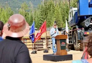 USAC Groundbreaking Ceremony at Construction Site