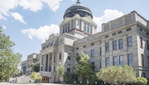 Historic Government Building with Classical Architecture