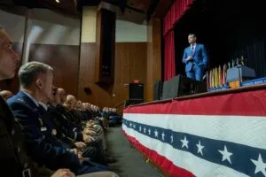 Pete Hegseth Addresses Senior Military Leaders at Quantico