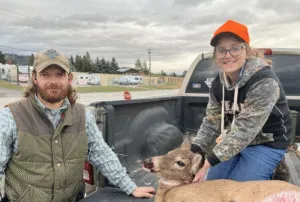 Hunter with First Deer Harvest