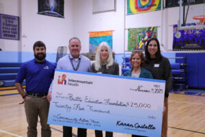 Intermountain Health Donates $25,000 to Butte Education Foundation