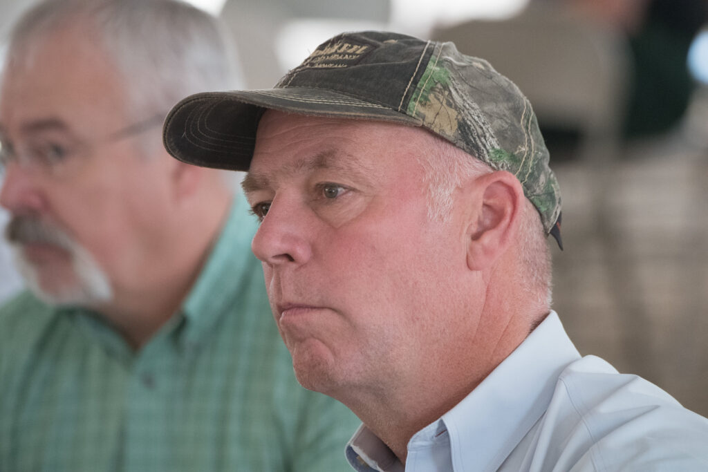 Congressman Greg Gianforte at Lolo Peak Fire Briefing