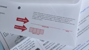 Montana Absentee Ballot Signature Section