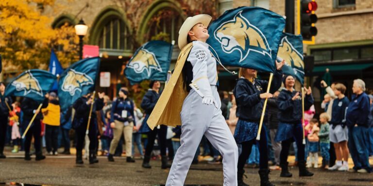 Marching Band Spirit Parade
