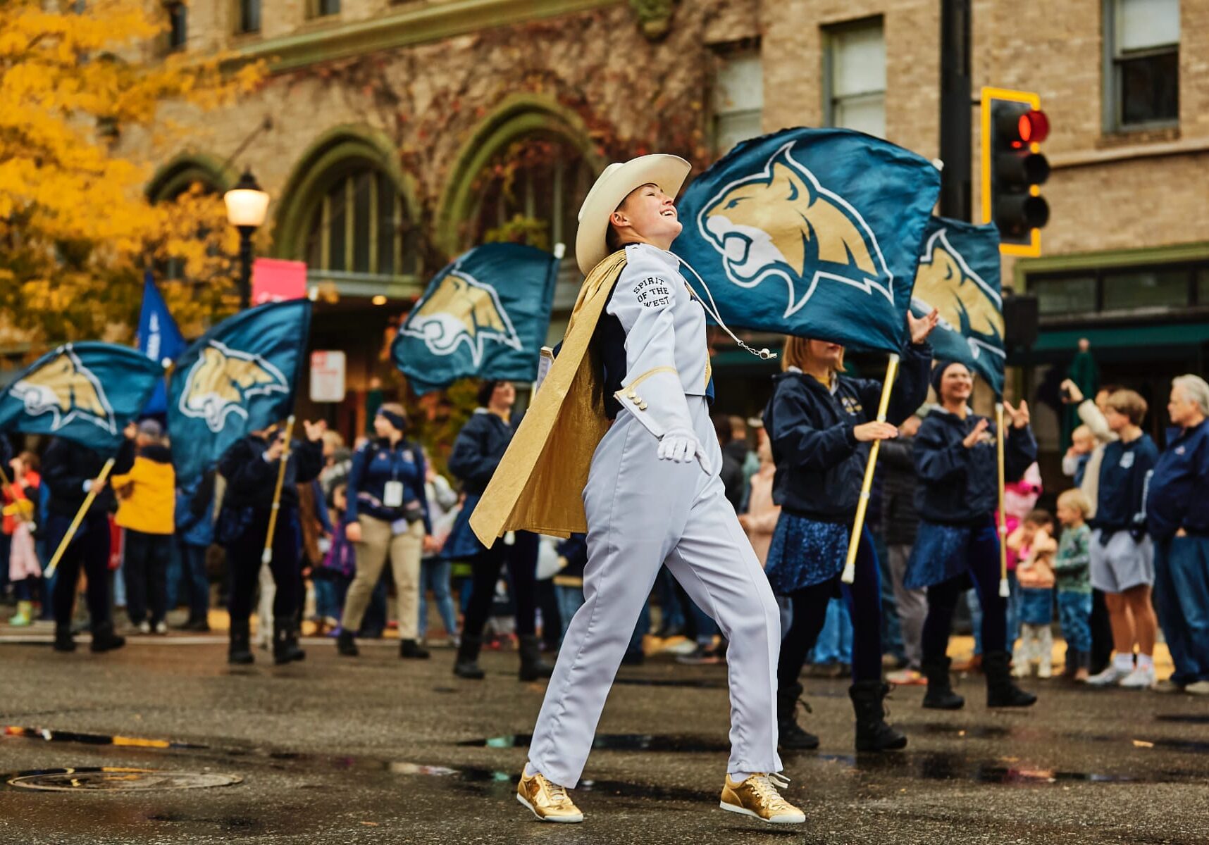 Marching Band Spirit Parade