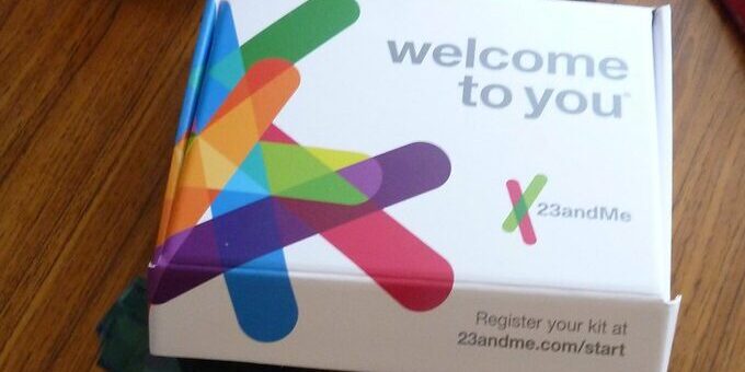 "<a href="https://www.flickr.com/photos/7371031@N08/14335823299" target="_blank" rel="noopener noreferrer">23andMe</a>" by <a href="https://www.flickr.com/photos/7371031@N08" target="_blank" rel="noopener noreferrer">London Permaculture</a> is licensed under <a href="https://creativecommons.org/licenses/by-nc-sa/2.0/" target="_blank" rel="noopener noreferrer">CC BY-NC-SA 2.0</a>