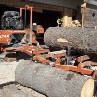 Portable Sawmill in Action: Wood-Mizer LT40 Portable Sawmill in Action: Wood-Mizer LT40