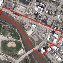 Riverfront Triangle Fox Site Development Area Map Riverfront Triangle Fox Site Development Area Map