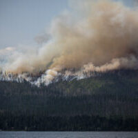 Howe Ridge Fire 2018. Glacier National Park. Howe Ridge Fire 2018. Glacier National Park.
