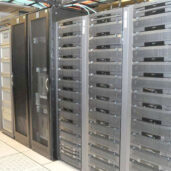 Data Center Server Racks in a Row