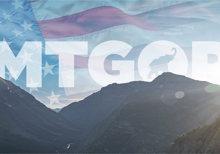 Montana GOP Patriotic Banner Montana GOP Patriotic Banner