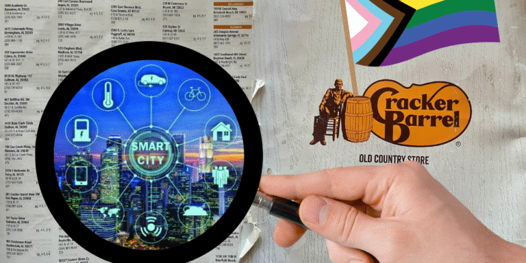 Cracker Barrel Gone Woke (Illustration by Robin Sertell)