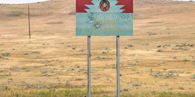 Welcome to Crow Country Sign