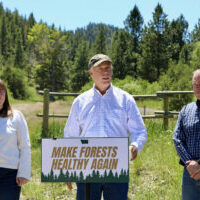 Forest Health Advocacy Press Event Forest Health Advocacy Press Event