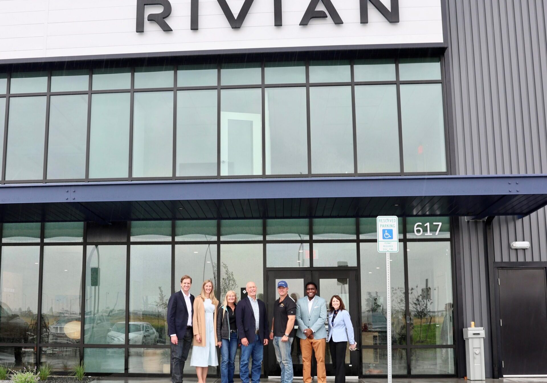 Governor Gianforte at Rivian Belgrade Ribbon Cutting