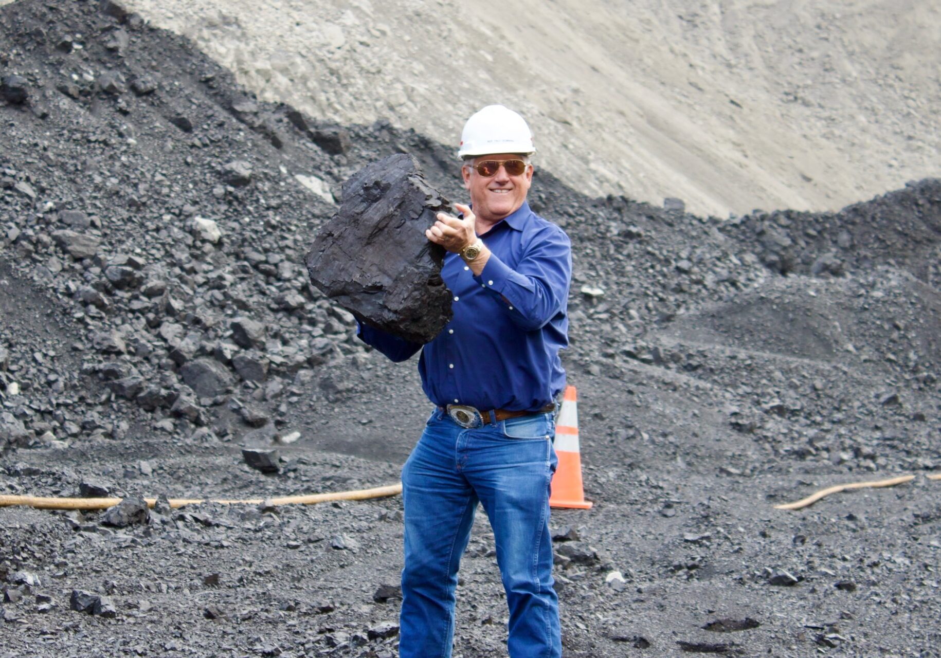 Rep. Troy Downing at Coal Mining Site Rep. Troy Downing at Coal Mining Site