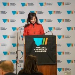 Speaker at Montana Chamber of Commerce Event Speaker at Montana Chamber of Commerce Event