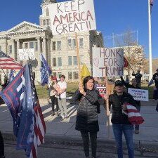 Trump Rally - Missoula County - January 6, 2021 Trump Rally - Missoula County - January 6, 2021. Photo by Roy.