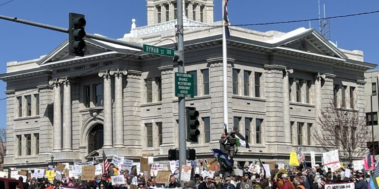 Missoula County Courthouse 50501 Protest