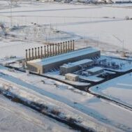 Snow-Covered Industrial Data Facility Snow-Covered Industrial Data Facility