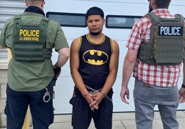 Homeland Security Investigations agents conduct an arrest operation Homeland Security Investigations agents conduct an arrest operation