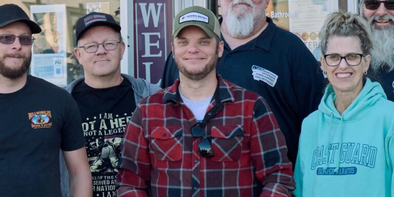 Jay and Susan Wood with Southwest Montana Veterans
